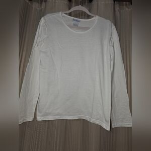 Classic White Long Sleeve Tee